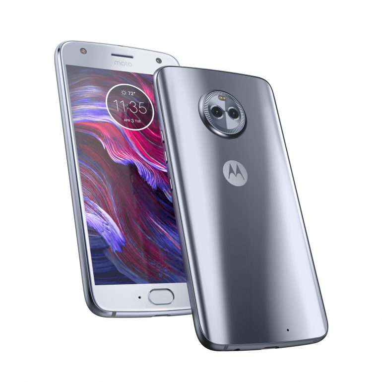 Motorola Moto X4-ракурсы экран и задняя панель